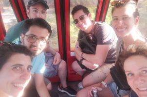 Guided Tour: in one of the cable cars