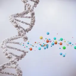 Stilisierte DNA